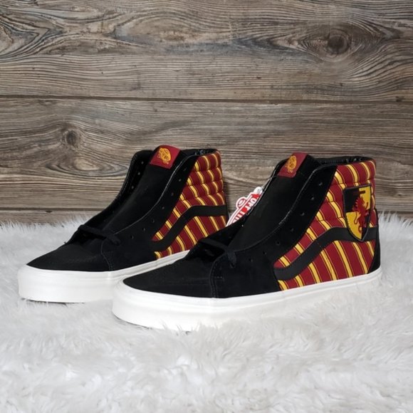 New Vans Harry Potter Gryffindor High Top Sneakers - Picture 3 of 8